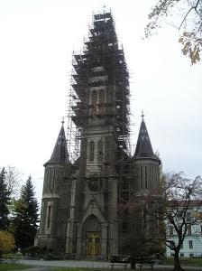 Oprava hlavní věže 2007-2008